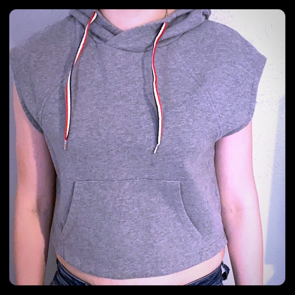 Hooded Crop Top